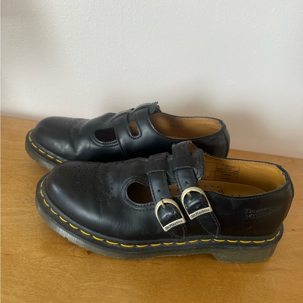 Dr. Martens Black Leather Mary Jane’s - Picture 5 of 7